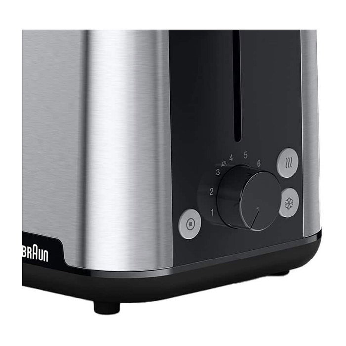 Braun HT 1510 BK PurShine Tostador de 2 ranuras