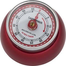 Zassenhaus Temporizador Speed Rojo Metalizado