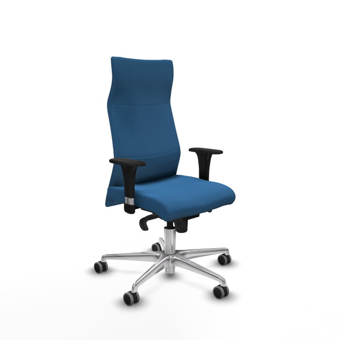 PIQUERAS Y CRESPO Sillón Albacete con Mecanismo Sincro Azul Claro PIQUERAS Y CRESPO Sillón Albacete con Mecanismo Sincro Azul Claro