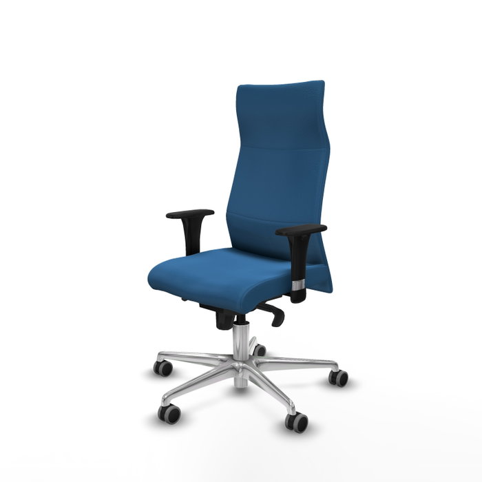 PIQUERAS Y CRESPO Sillón Albacete con Mecanismo Sincro Azul Claro PIQUERAS Y CRESPO Sillón Albacete con Mecanismo Sincro Azul Claro