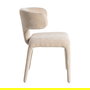 Silla Taupe Tejido 58 X 55 X 76 cm (Set de 2)