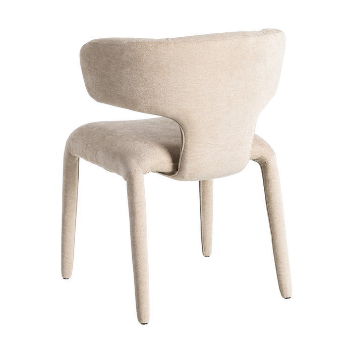 Silla Taupe Tejido 58 X 55 X 76 cm (Set de 2)