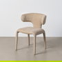 Silla Taupe Tejido 58 X 55 X 76 cm (Set de 2)