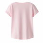 Camiseta de Manga Corta Infantil Name It Nmfvix Rosa