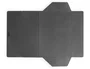 Liderpapel Carpeta de Solapas con Gomas Negro Folio