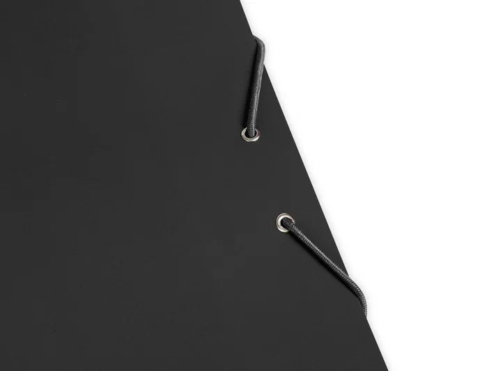 Liderpapel Carpeta de Solapas con Gomas Negro Folio Liderpapel Carpeta de Solapas con Gomas Negro Folio