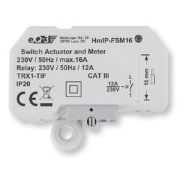 eQ-3 HmIP-FSM16 Actuador de conmutación empotrable (16A)