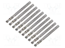 RECA Broca para metal de 3,3 mm y 49 mm en HSS-Co