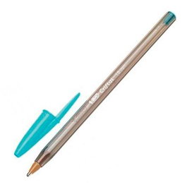 Boligrafo Bic Cristal Fun Azul Claro (Set de 20)