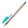 Bic Cristal Fun Turquesa Caja de 20 Bolígrafos Punta 1,6 mm