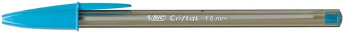 Boligrafo Bic Cristal Fun Azul Claro (Set de 20) Boligrafo Bic Cristal Fun Azul Claro (Set de 20)