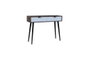 DKD Home Decor Consola de Mango y Metal Blanca