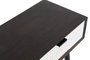 DKD Home Decor Consola de Mango y Metal Blanca