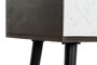 DKD Home Decor Consola de Mango y Metal Blanca