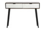 DKD Home Decor Consola de Mango y Metal Blanca