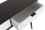DKD Home Decor Consola de Mango y Metal Blanca