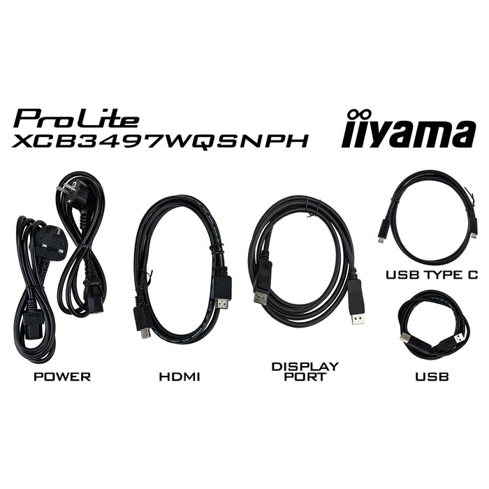 iiyama ProLite XCB3497WQSNPH-B1 Monitor Curvo 34'' UWQHD VA 120Hz iiyama ProLite XCB3497WQSNPH-B1 Monitor Curvo 34'' UWQHD VA 120Hz