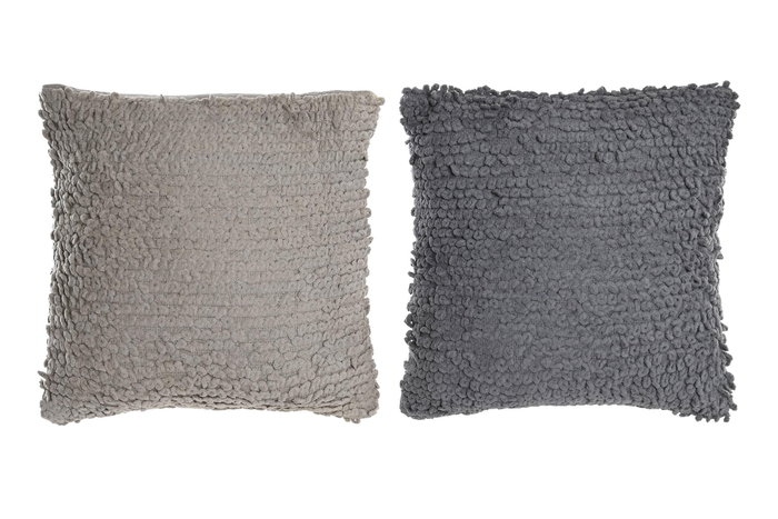 DKD Home Decor Cojín de Algodón 45x15x45 450g, Surtido de 2 Colores DKD Home Decor Cojín de Algodón 45x15x45 450g, Surtido de 2 Colores