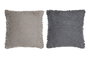 DKD Home Decor Cojín de Algodón 45x15x45 450g, Surtido de 2 Colores
