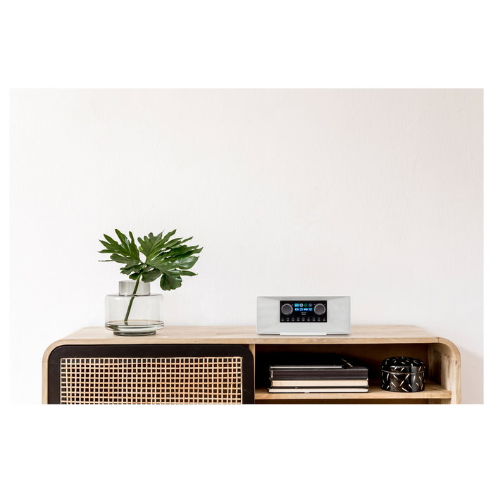 Medion MD 89289 Radio por Internet DAB+, FM, WiFi, Bluetooth, 12W, Pantalla TFT 7.1", Blanco Medion MD 89289 Radio por Internet DAB+, FM, WiFi, Bluetooth, 12W, Pantalla TFT 7.1", Blanco