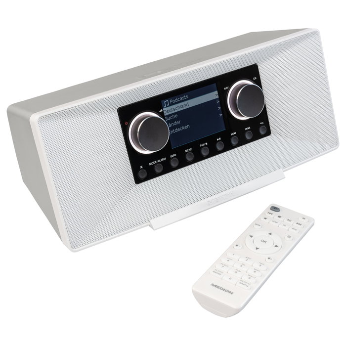Medion MD 89289 Stereo Internetradio blanco Medion MD 89289 Stereo Internetradio blanco