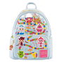 Loungefly Candy Land Take Me Mini Mochila de Mujer, Cartera de Cuero Vegano con Licencia Oficial de Hasbro, Bolso de Hombro Ajustable con Detalles Bordados y Estampados