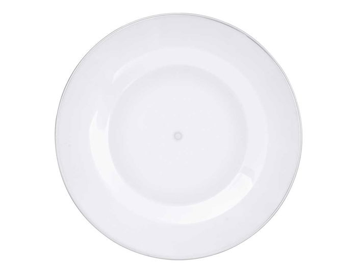 Leknes Plato Redondo Grande Transparente 27.5 cm Diámetro (Set de 48)