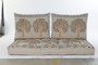 DKD Home Decor Sillón Amarillo Beige 76 x 1 x 145 cm Set de 4