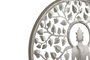 DKD Home Decor Decoración Colgante Hierro Buda Árbol