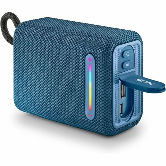 NGS Roller Furia 1 Altavoz Portátil Bluetooth con Luces RGB Azul NGS Roller Furia 1 Altavoz Portátil Bluetooth con Luces RGB Azul