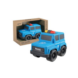GIROS Eco coche de policía 17 cm