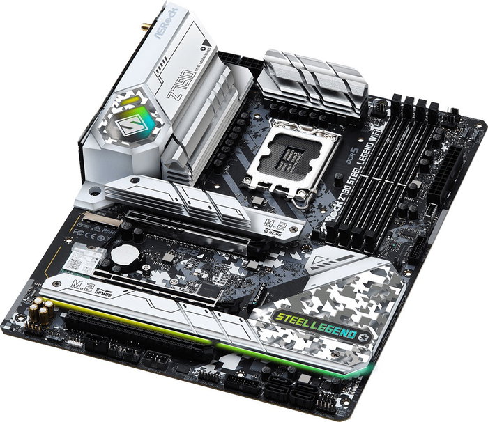 ASRock Z790 Steel Legend WiFi Placa Base LGA 1700 ASRock Z790 Steel Legend WiFi Placa Base LGA 1700