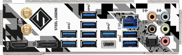 ASRock Z790 Steel Legend WiFi Placa Base LGA 1700 ASRock Z790 Steel Legend WiFi Placa Base LGA 1700