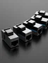 Vention VDD-B07-B Adaptador RJ45 Hembra a Hembra Cat5e Negro