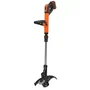 Black & Decker Desbrozadora de Hilo Inalámbrica Lithium 18V PowerCommand 30 cm con Batería 4Ah STC1840EPC-QW