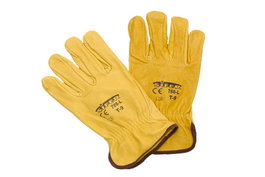 GUANTE VACUNO 1ª AMARILLO+RIVETE 788L Talla 9