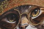 DKD Home Decor Cuadro Gato Multicolor Lienzo MDF 90 x 60 cm (2 Unidades)