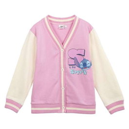 Cerdá Chaqueta Cotton Brushed Baseball Stitch PINK 12 Años