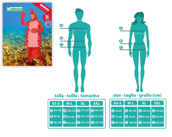 Disfraz Gamba Hombre Adulto M-L Disfraz Gamba Hombre Adulto M-L