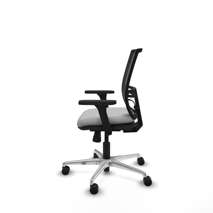 PIQUERAS Y CRESPO Silla de oficina Yunquera Gris claro y Negro PIQUERAS Y CRESPO Silla de oficina Yunquera Gris claro y Negro