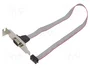 Gembird Adaptador de puerto serie DB9M COM 9PIN con cable IDC 10 pines