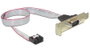 Gembird Adaptador de puerto serie DB9M COM 9PIN con cable IDC 10 pines