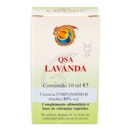 HERBOPLANET Qsa Lavanda Gotas 10Ml para Relajación y Sueño
