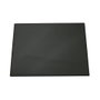 Durable Vade de sobremesa con tapa transparente Negro 70x50 cm
