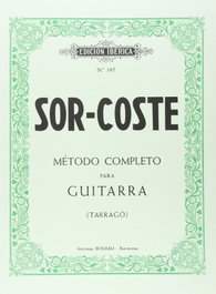 BOILEAU Método de guitarra - Napoléon Coste, Fernando Sor, Gracià Tarragó