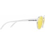 Northweek NS0803002 Gafas de Sol Redondas Unisex Adulto con Lentes Polarizados Amarillos y Montura Transparente