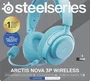 Steelseries Arctis Nova 3PW Auriculares Inalámbricos Aguamarina