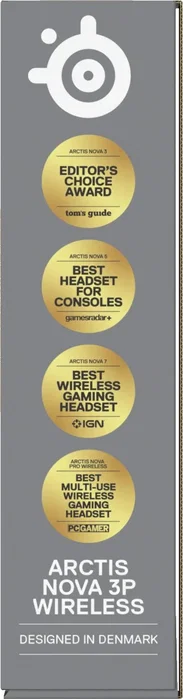 Steelseries Arctis Nova 3PW Auriculares Inalámbricos Aguamarina Steelseries Arctis Nova 3PW Auriculares Inalámbricos Aguamarina