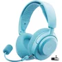 Steelseries Arctis Nova 3PW Auriculares Inalámbricos para Juegos - Bluetooth + 2,4 GHz - Azul Cielo - 40h Batería