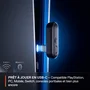 Steelseries Arctis Nova 3PW Auriculares Inalámbricos para Juegos - Bluetooth + 2,4 GHz - Azul Cielo - 40h Batería
